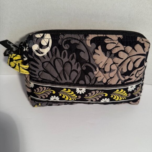 Vera Bradley Vinyl Lined Small Makeup Pouch with Zipper Closure Top - Picture 5 of 6